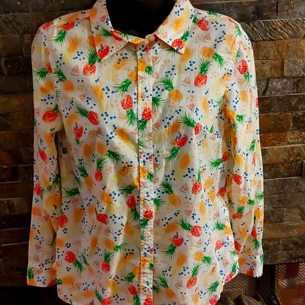 Talbots Size S Petite Blouse